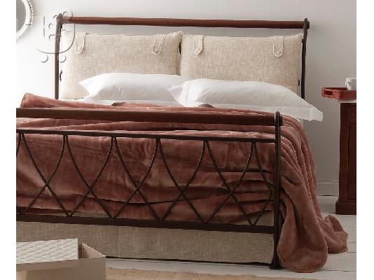 Κρεβάτι King Size μέταλο-ξύλο στη μισή τιμή